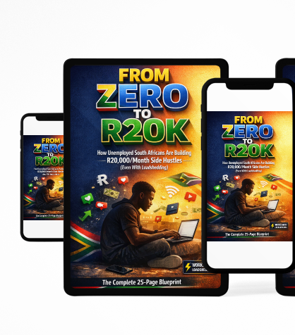 FROM ZERO TO R20K EBOOK: How Unemployed South Africans Are Building R20,000/Month Side Hustles